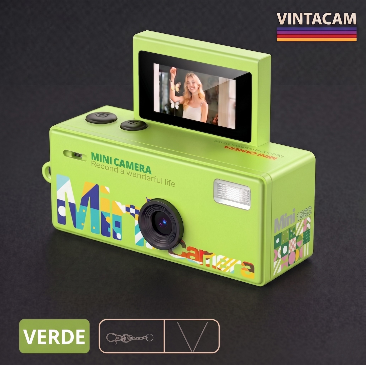 VintaCam – Mini Cámara Retro