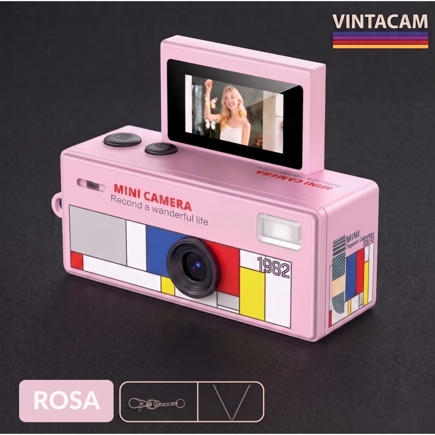 VintaCam – Mini Cámara Retro