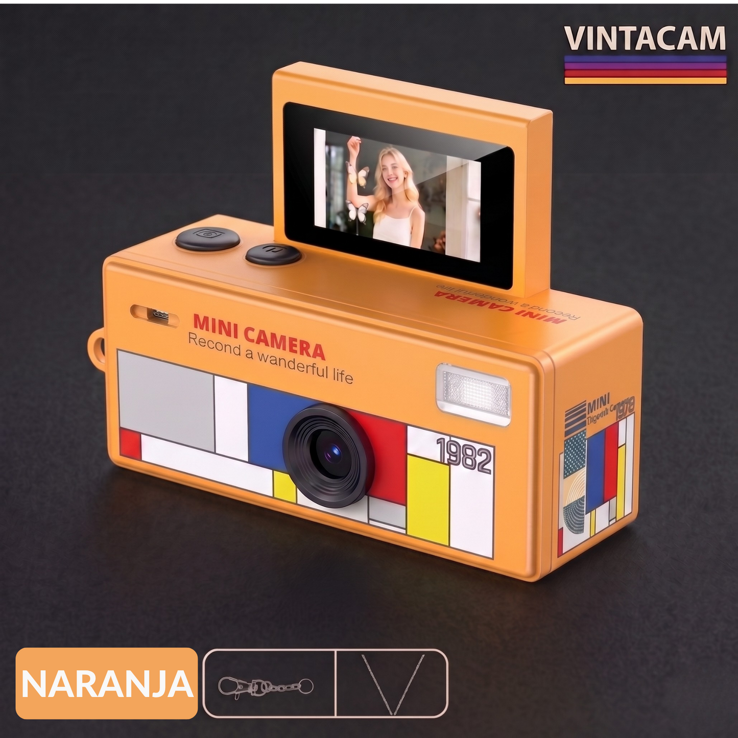 VintaCam – Mini Cámara Retro