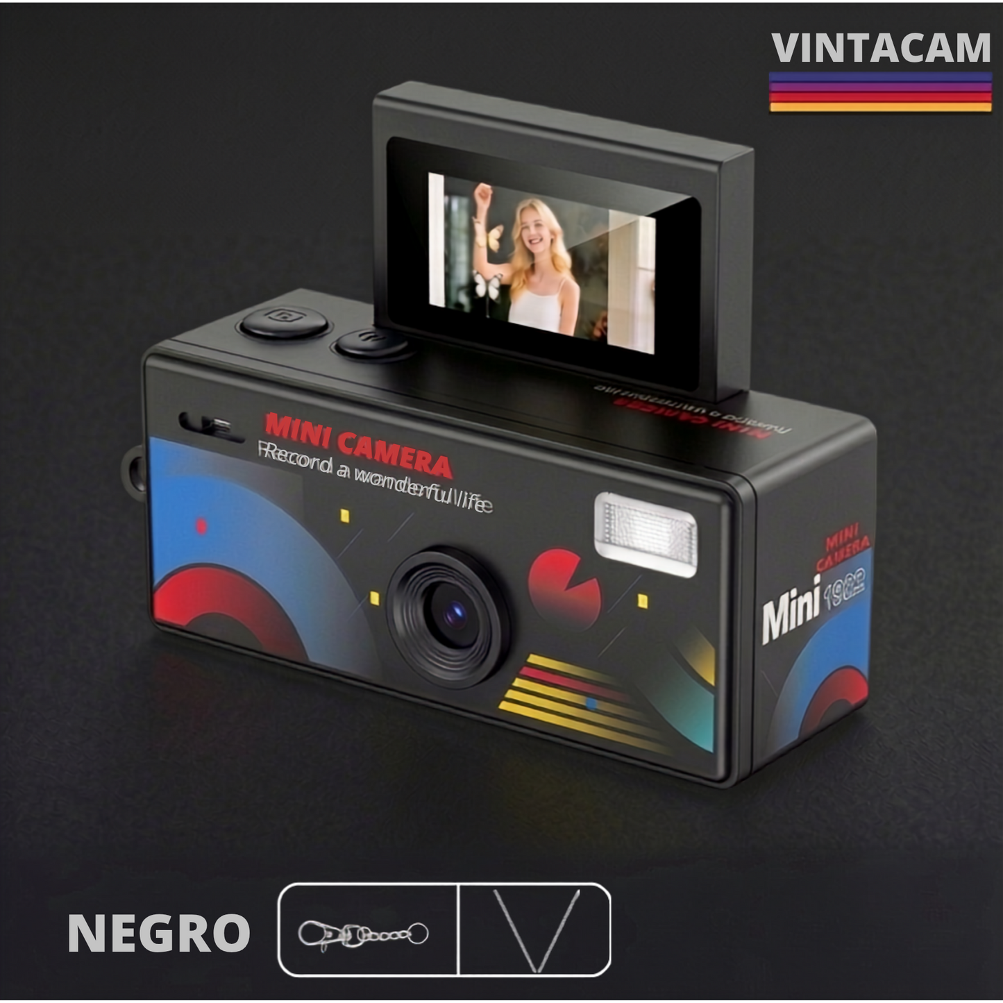 VintaCam – Mini Cámara Retro