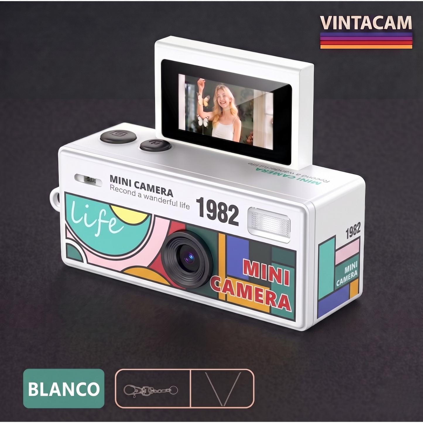 VintaCam – Mini Cámara Retro